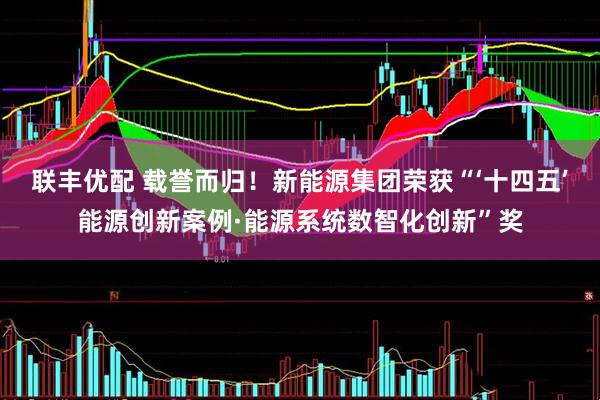 联丰优配 载誉而归！新能源集团荣获“‘十四五’能源创新案例·能源系统数智化创新”奖