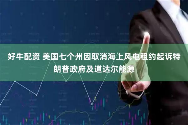 好牛配资 美国七个州因取消海上风电租约起诉特朗普政府及道达尔能源